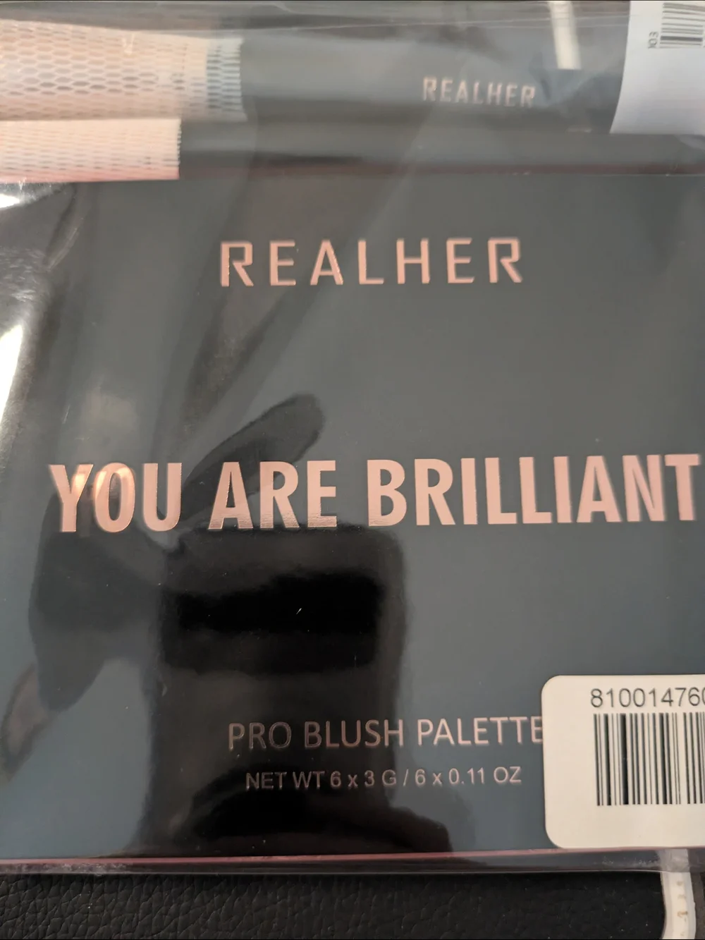 Realher You Are Brilliant Pro Blush Palette With 2 Brushes
